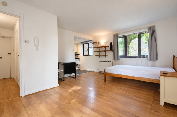 Spacious Refurbished Studio with Patio & Parking – Brentford